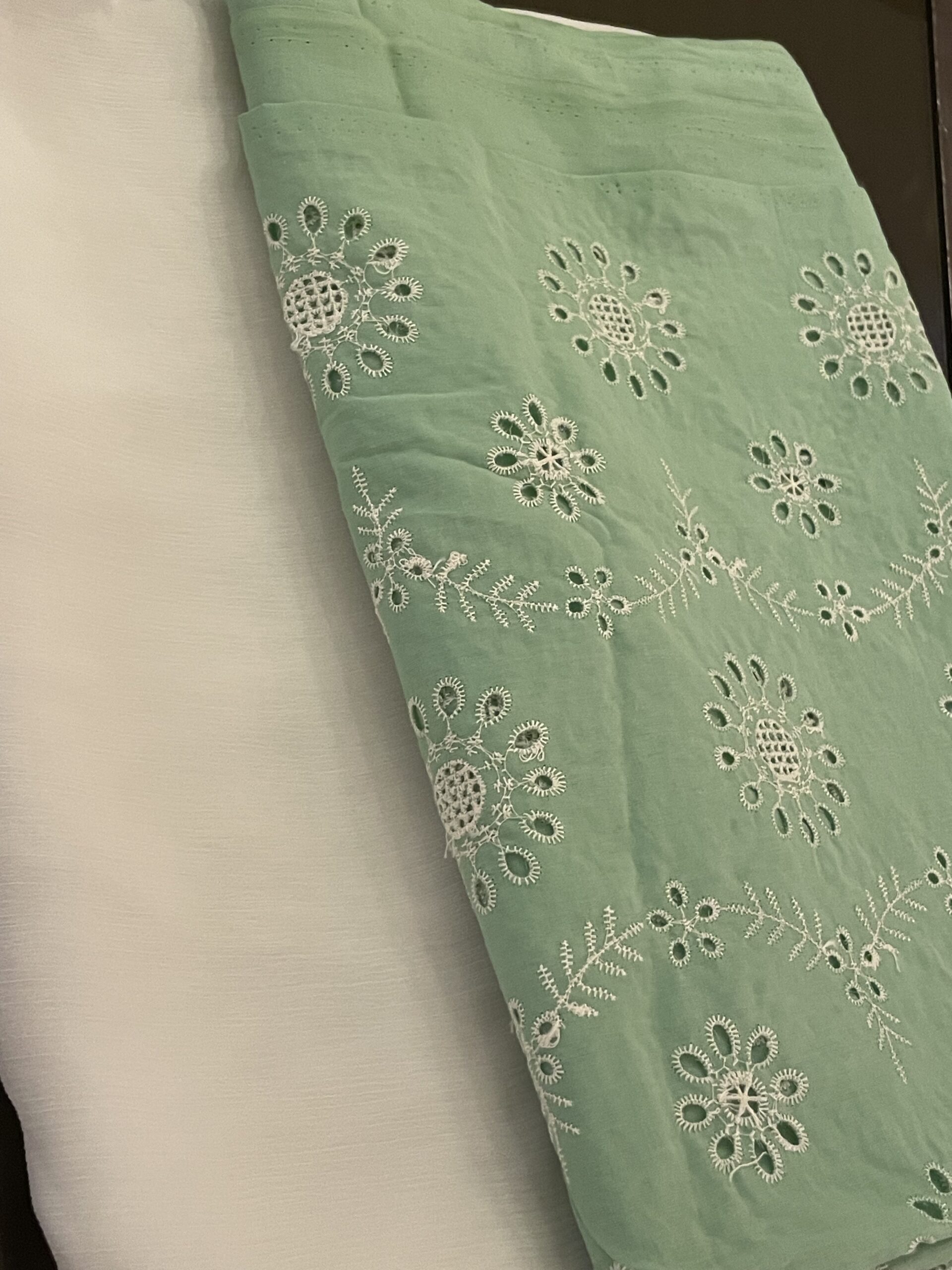 mint green chikankari 2 piece unstitched suit – shirt & trouser mint green chikankari 2 piece unstitched suit – shirt & trouser