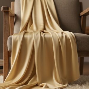 butter yellow charmeuse silk
