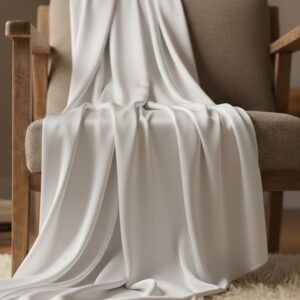 white charmeuse silk