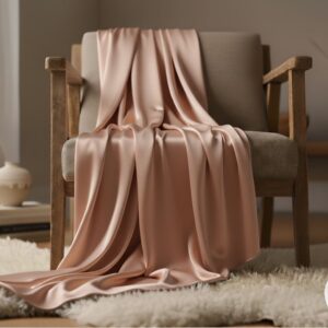 rose gold charmeuse silk
